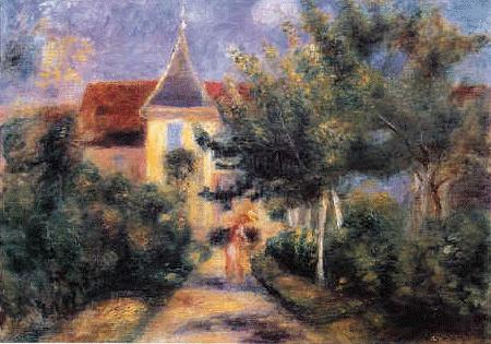 Pierre Renoir Renoir's House at Essoyes china oil painting image